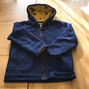 Mini Boden kids lined fleece jacket